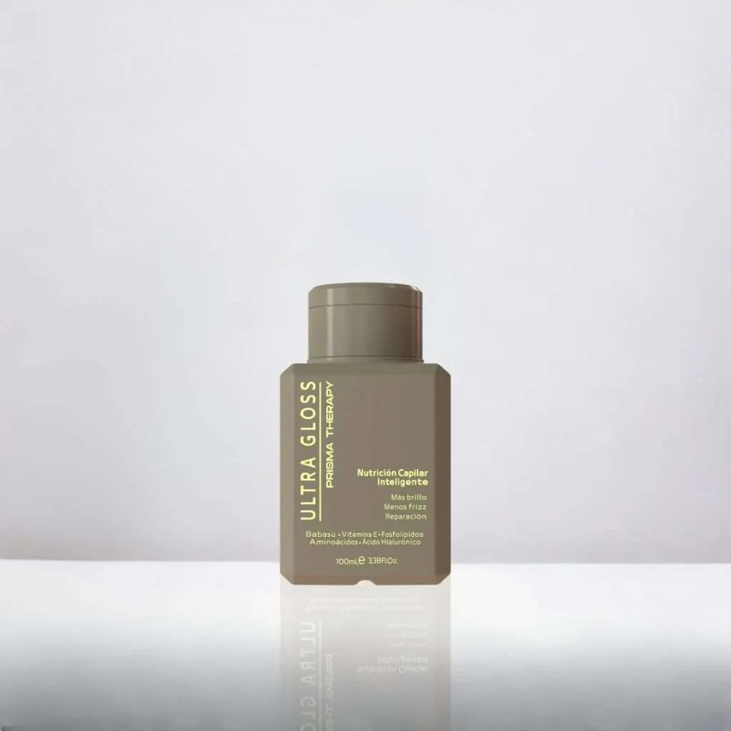 Tratamiento Prisma Therapy Ultra Gloss | Nutrición Capilar Inteligente con Babasú | 100 ml