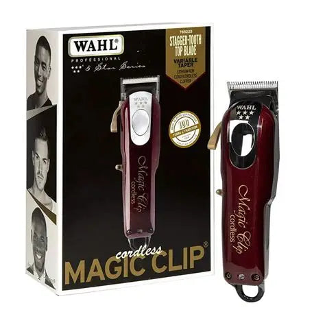Máquina Clipper Inalámbrica Wahl 5 Star Magic Clip Cordless | Precisión Profesional